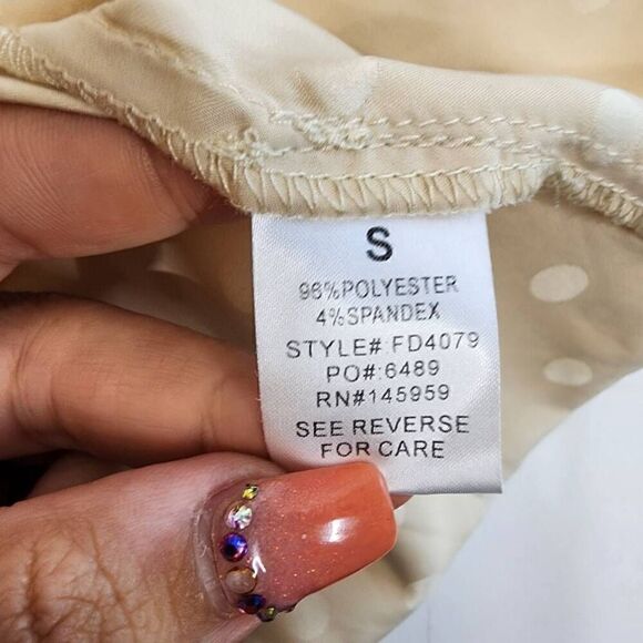 Vici Size Small Tan Casual Wrap Dress H10 - Picture 8 of 8